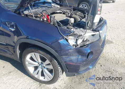 2016 BMW X3 Sdrive28I из США, поврежденный, VIN 5UXWZ7C54G0M83937